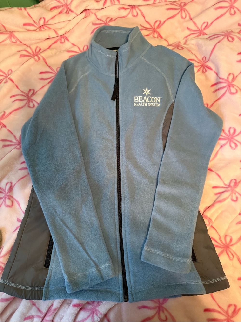 NWOT Light Blue Women's Fleece Jacket